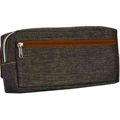 Пенал Cool For School 2 відділення Коричневий (J-2628-brown) Вінниця