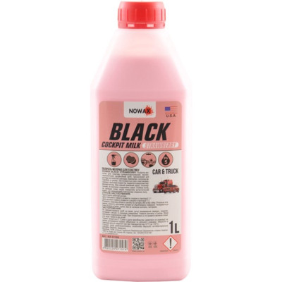 Автополироль NOWAX BLACK STRAWBERRY 1 л (NX01188) Винница - изображение 1