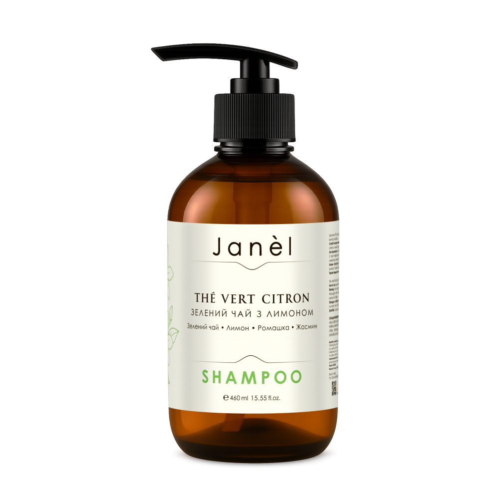 Шампунь Зеленый чай с лимоном Thé Vert Citron Janel 460 мл Киев - изображение 1