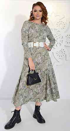 Костюм-плаття і жилет з екошкіри (50) Київ