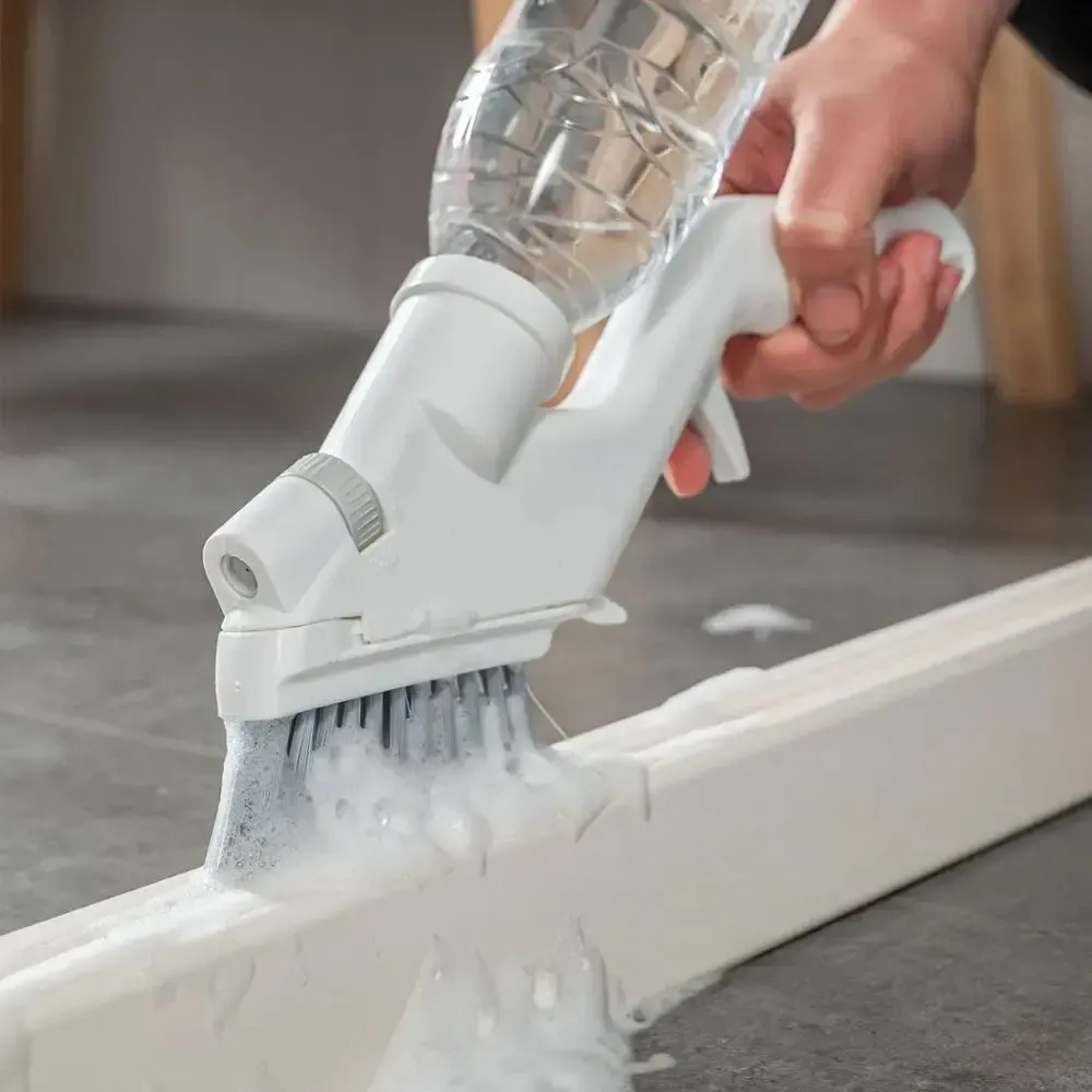 Щетка для уборки всех поверхностей 4в1 Water Spray Cleaning Kits эффективно и тщательно удаляет загрязнение, не оставляя царапин и не повреждая поверх Коломия - фото 4