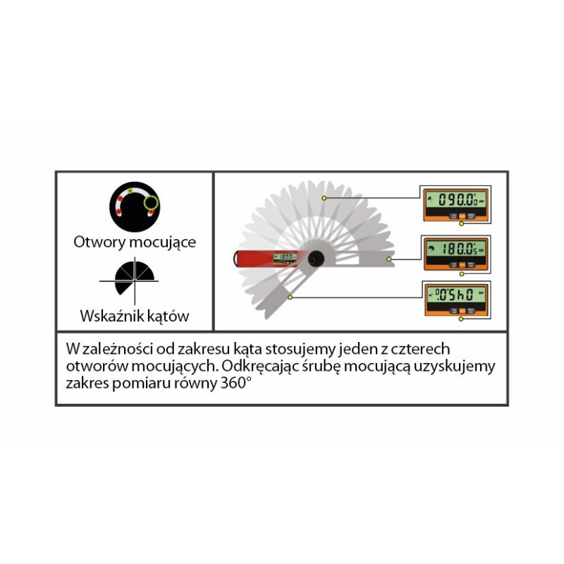 Цифровий електронний кутомір CMT DAF-001 Одеса - фото 4