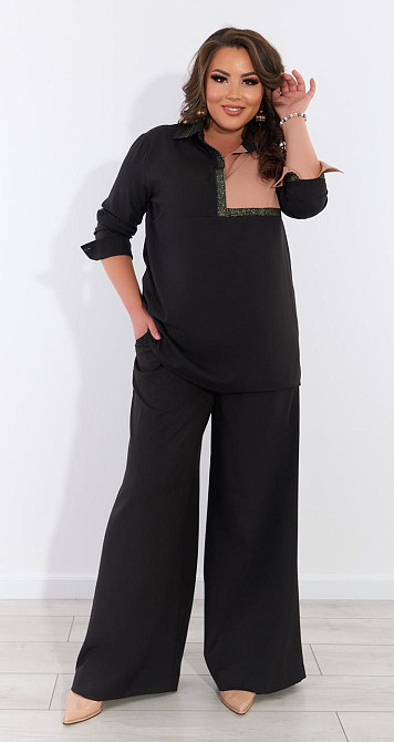 Стильний брючний костюм (48) Київ - фото 4