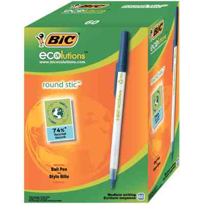 Ручка кулькова Bic Round Stic Eco Синя (bc8932402) Вінниця
