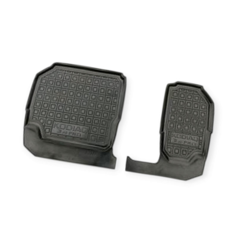 Килимки skoda kodiaq 2017-> (3-й ряд) борт 2,5см, з перемичкою Avto-Gumm салону Мукачево - фото 1