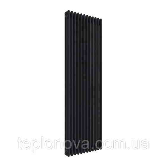 Дизайнерський радіатор 1800/560 (мм) чорний мат IDEALE VIOLA (бічне підключення) 13 12/1800/560 Чернівці