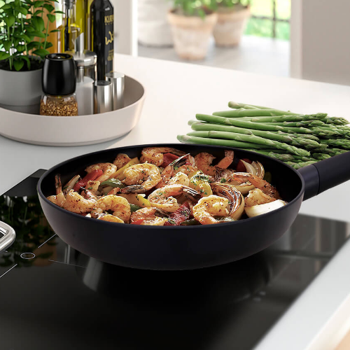 Сковорідка d24см б/кришки індукційне дно (Full induction) антипригарне покриття MR-1217-24 Maestro Житомир