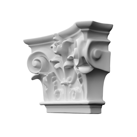 Пилястр полиуретановый капитель Gaudi Decor PL 554N Днепр