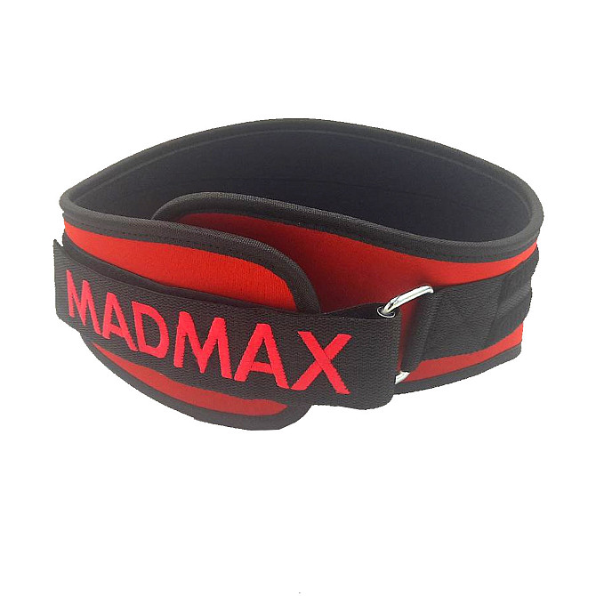 Пояс для важкої атлетики MadMax MFB-421 Simply the Best неопреновий Red XL Кам'янське - фото 3