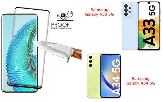 Захисне скло HyperGlass Pro для Samsung Galaxy A33 5G, Galaxy A34 5G – максимальна чутливість та захист Київ