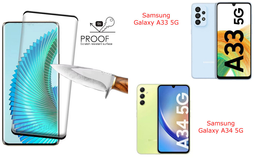 Захисне скло HyperGlass Pro для Samsung Galaxy A33 5G, Galaxy A34 5G – максимальна чутливість та захист Київ - фото 1
