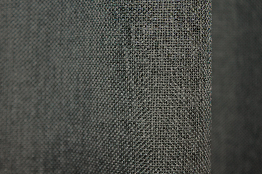 Комплект коротких штор VR-Textil Лен Мешковина № 1282ш 130х170 см 2 шт Серый (35-0084) Киев - изображение 6