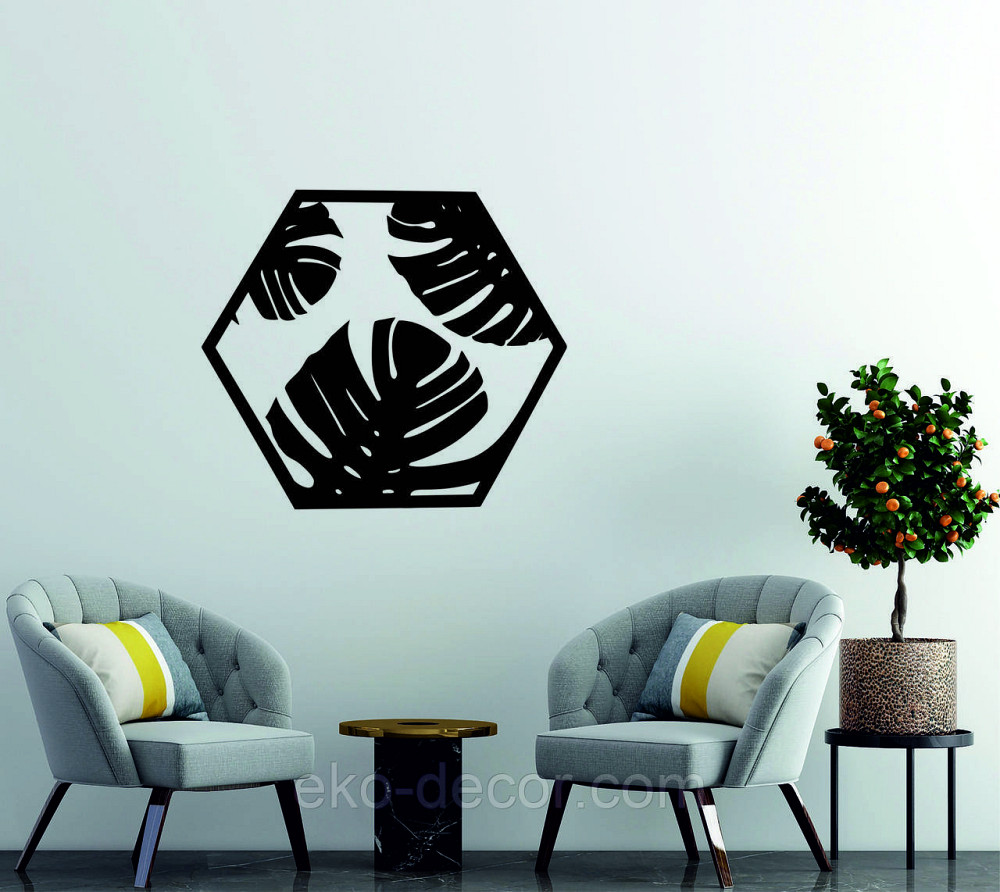 Декоративне настінне Панно «Листя пальми»  Декор на стіну Київ - фото 5