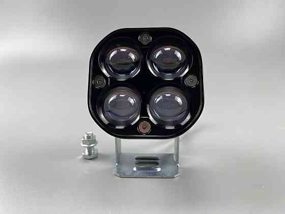 Фара LED квадратна 40W led chip CREE 2525 3D лінза 9-32V IP67 6000K з чіткою світловою межею Мукачево