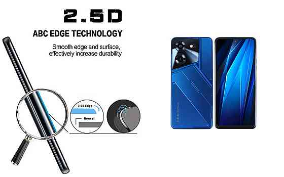 Захисне скло ArmorGlass для Tecno POVA 5, POVA 5 Pro – стійке до подряпин та ударів Київ