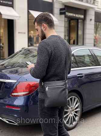 Мужская брендовая борсетка, планшетка Tommy (0613) черная Киев