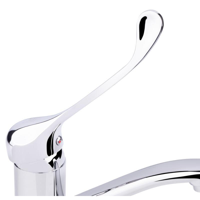 Смеситель для кухни Lidz (CRM) Watt 83 002M 150 мм, хром Киев - изображение 3