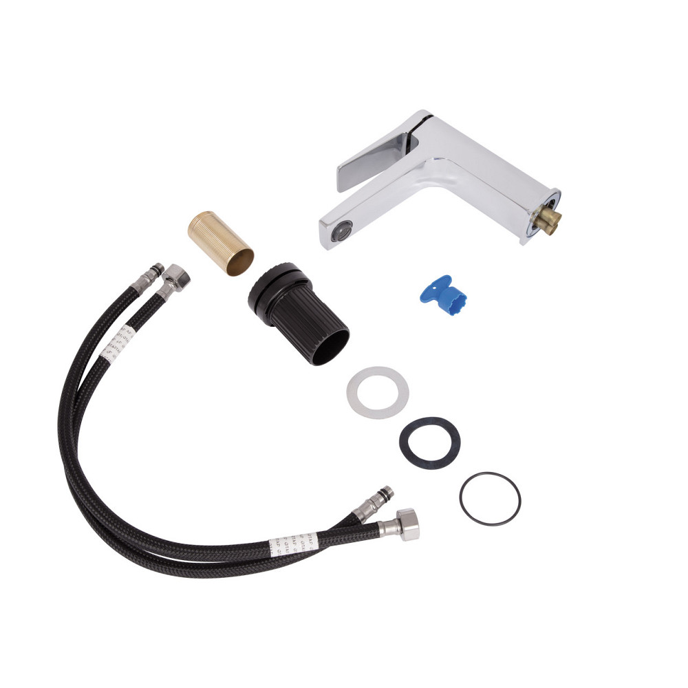 Смеситель для раковины низкий Qtap Nando QTNAN270CRM48649 Chrome Киев - изображение 7