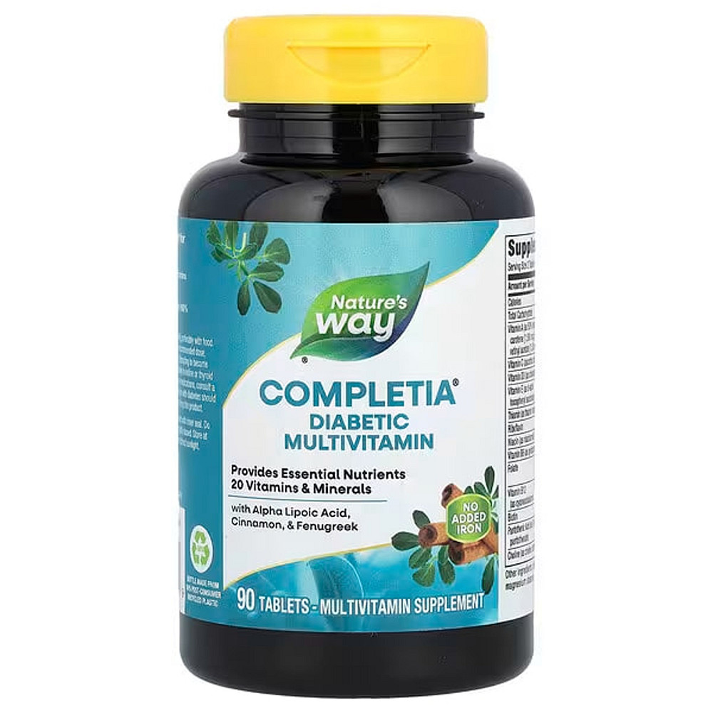 Мультивитамины для диабетиков (Completia Diabetic Multi-vitamin) 90 таблеток Київ - фото 1