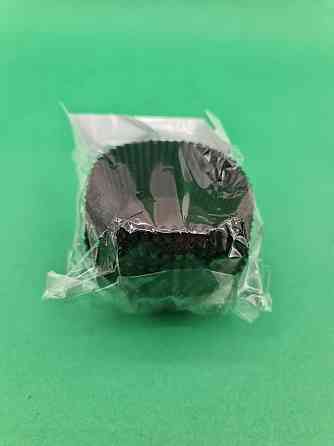 Тартолітка для кексів А7 "Кругла коричнева" D50 H30 (100 шт.) (1 уп.) Харків