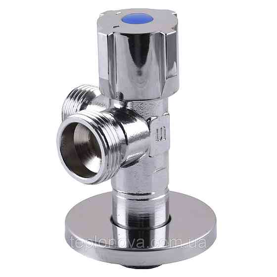 Кран кульовий кутовий подвійний SELBA 1/2| х 1/2"х3/4| DOUBLE (SL1599) Чернівці