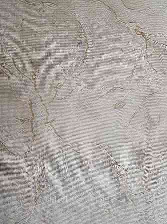 Шпалери метрові вінілові на флізелін Grandeco Poem під штукатурку під мармур структурні білі золотисті Київ