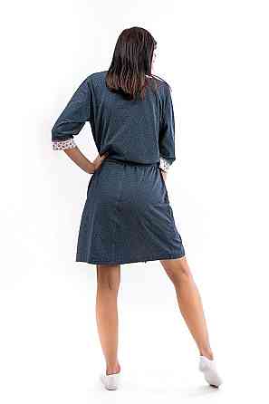 Спальный комплект Халат и ночнушка, розовый Крохатушка одяг Киев