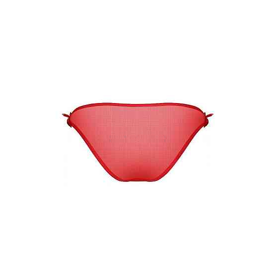 Трусики на зав'язочках з боків Passion Exclusive WARDA THONG XXL/XXXL, red Sex Aura Київ