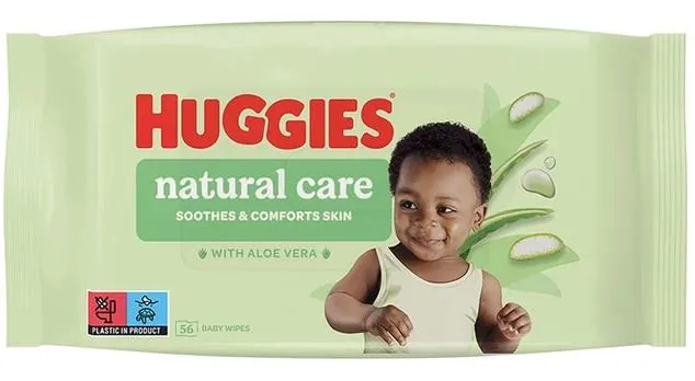 Huggies дитячі вологі серветки Aloe vera 56 шт Гостомель - изображение 1