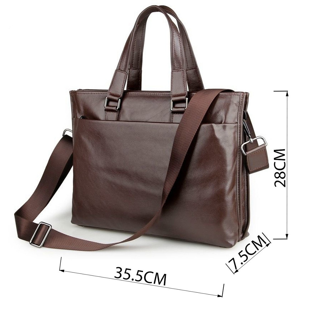 Сумка мужская Vintage 14399 Коричневая Киев - изображение 9