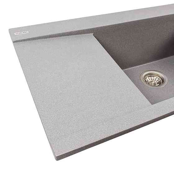 VALESO Гранітна мийка для кухні VALESO ATLAS 9651 матова Сірий мусон Київ