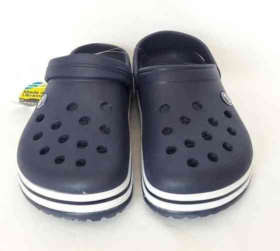 Чоловічі капці CROCS Сині Крокси Шльопанці (розміри: 44) Дніпро