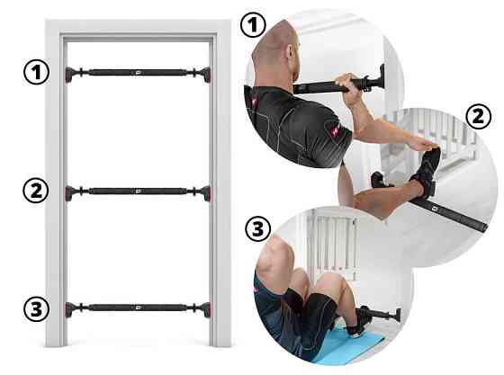 Турнік розсувний Hop-Sport HS-M070DP Київ