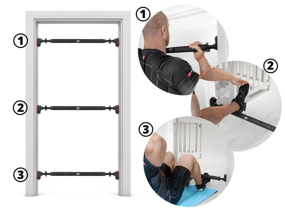 Турнік розсувний Hop-Sport HS-M070DP Київ - фото 5