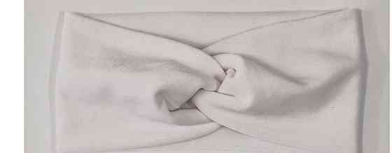 Повязка женская спортивная белая Киев