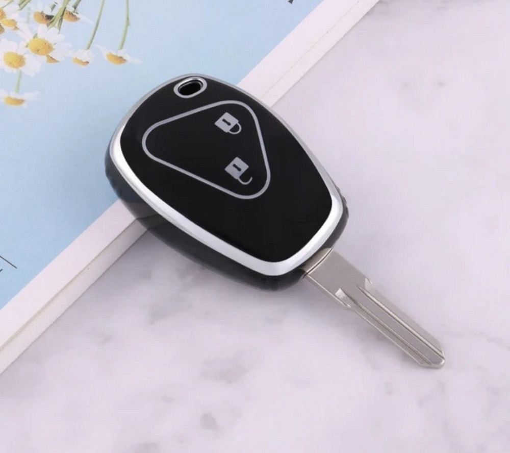 Захисний чохол для автомобільного ключа Renault Чорний Смела - изображение 1