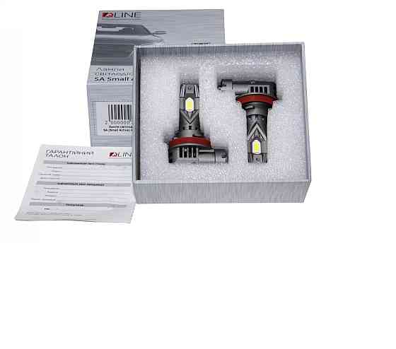 Комплект світлодіодних ламп Qline SA H11 52W 6000K Qline (Small Active) 12V Харків