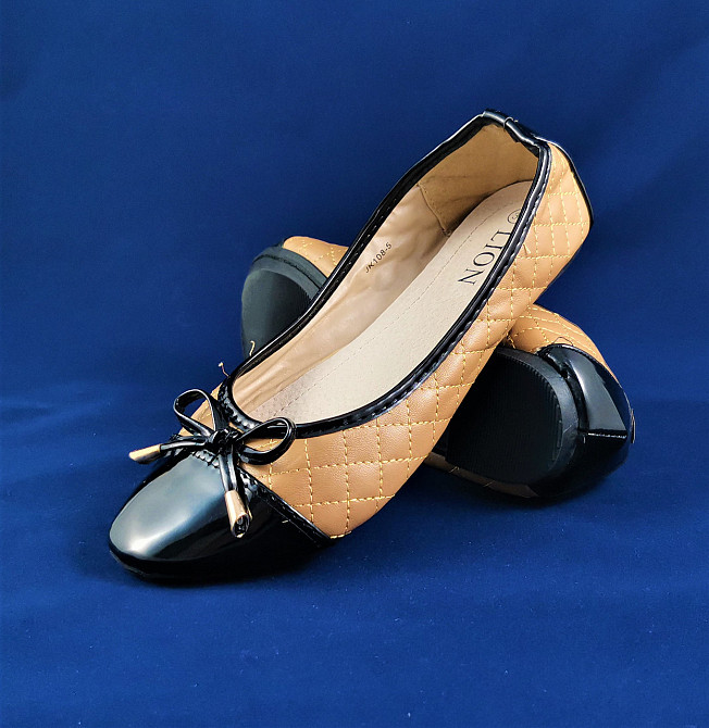 . Жіночі Балетки Бежеві Мокасини Туфлі (розміри: 36,37,38,39,40) — 08-5 Дніпро - фото 1