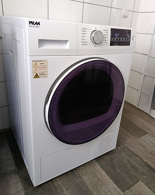 Сушильна машина з тепловим насосом PKM WPT9-15A++ (товар вживаний) Луцьк - фото 1