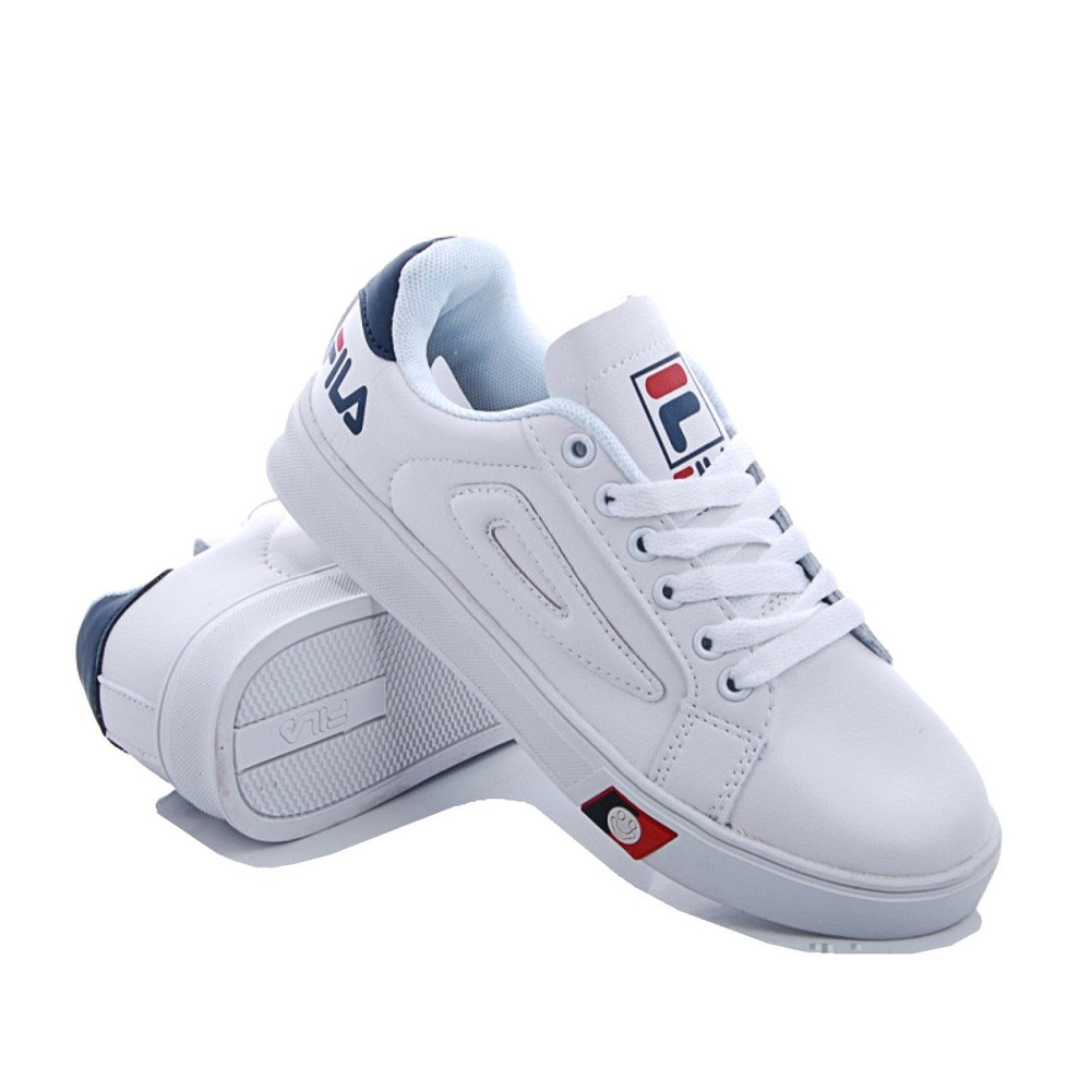 Мужские Кроссовки FILA Белые Кеды Фила Кожаные (размеры: 40,41,43,44) Видео Обзор Днепр - изображение 4