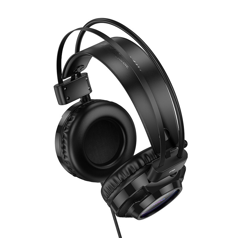 Навушники ігрові HOCO W110 Resource gaming headphones Black Київ - фото 3