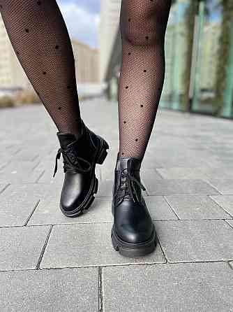 Без бренда Черевики жіночі ARTO 6114/1 чорні (зима, шкіра натуральна) (5217) 36-40 36 Коломия