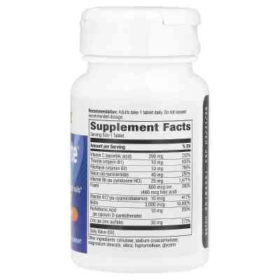 Вітамін Nature's Way Біотин-форте з цинком, 3 мг, Biotin Forte with Zinc, 60 таблеток (EMT-10981) Вінниця