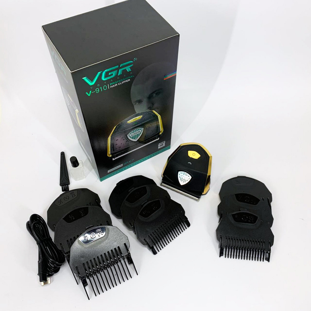 Набір машинок для стрижки VGR V-910, Машинка для стрижки волосся з мотором Машинка підстригання EB-18 Львів - фото 14