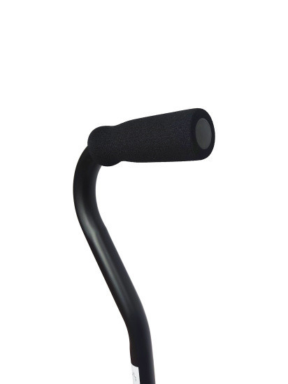 Тростина алюмінієва телескопічна Doctor Life 10100/C/E/BL чорний Дніпро - фото 2