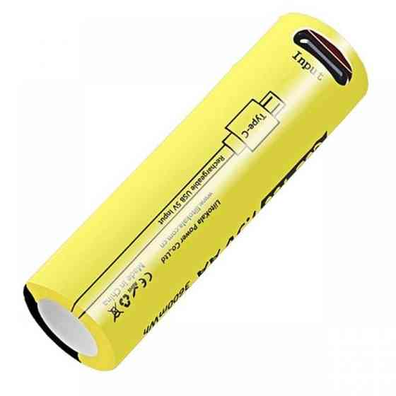 Акумулятор 14500 LiitoKala Li-ion R6 2400mAh USB-T36 1.5V Вінниця