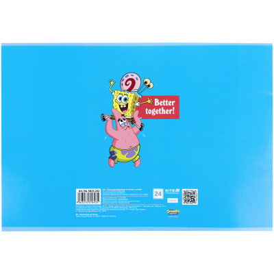Альбом для малювання Kite SpongeBob SquarePants, 24 аркуша (SB25-242) Вінниця - фото 10