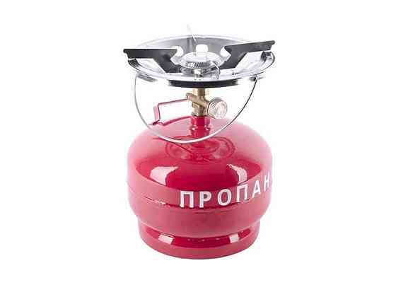 Балон газовий з пальником Пропан 5л. GS-0005 ТМ INTERTOOL Київ