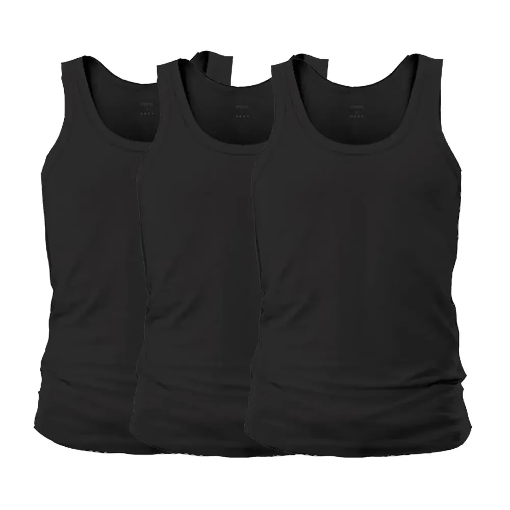 Набір чоловічих майок із бавовни Lans L 11.005 XXL Київ - фото 3