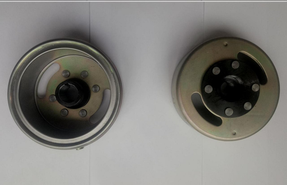 Магнит генератора (ротор) мопед Дельта (под 1+1 катушек, двигателя Хонда CUB C 50 1988г) Мукачево - изображение 1